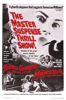 The Manster movie poster (1962) wood print