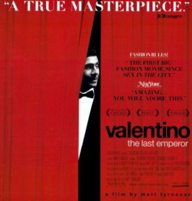 Valentino: The Last Emperor movie poster (2008) tote bag