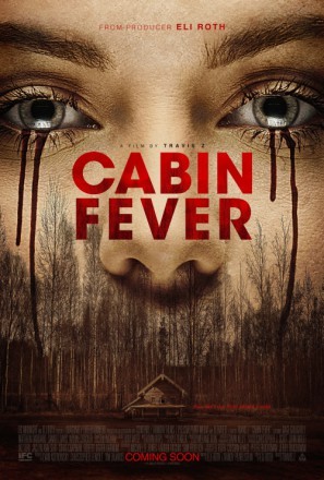 Cabin Fever movie poster (2016) poster with hanger
