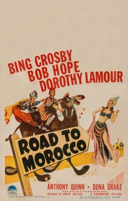 Road to Morocco movie poster (1942) poster with hanger
