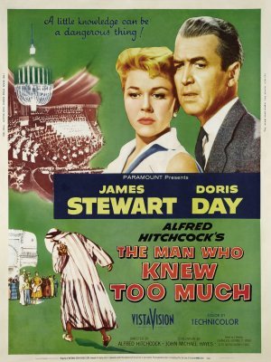 The Man Who Knew Too Much movie poster (1956) puzzle MOV_6317804f