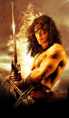 Conan the Barbarian movie poster (2011) wooden framed poster
