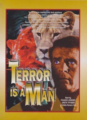 Terror Is a Man movie poster (1959) canvas poster