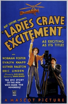 Ladies Crave Excitement movie poster (1935) Poster MOV_633532da