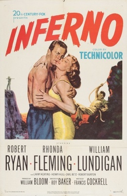 Inferno movie poster (1953) sweatshirt