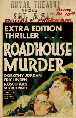 The Roadhouse Murder movie poster (1932) Mouse Pad MOV_635223cf