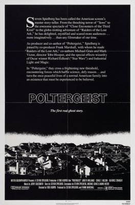 Poltergeist movie poster (1982) wood print