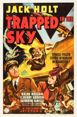 Trapped in the Sky movie poster (1939) Mouse Pad MOV_63534416