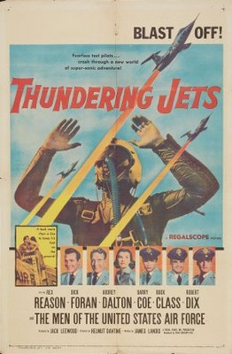 Thundering Jets movie poster (1958) poster