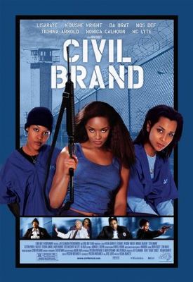 Civil Brand movie poster (2002) poster with hanger