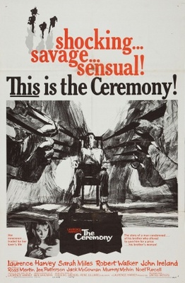 The Ceremony movie poster (1963) canvas poster