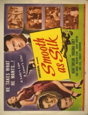 Smooth as Silk movie poster (1946) tote bag