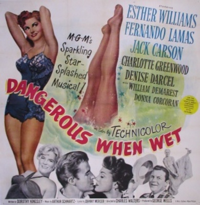Dangerous When Wet movie poster (1953) Stickers MOV_63c8622f