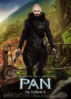 Pan movie poster (2015) Mouse Pad MOV_63cc3dfd