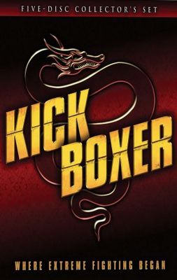 Kickboxer movie poster (1989) canvas poster
