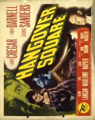 Hangover Square movie poster (1945) wood print