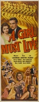 A Girl Must Live movie poster (1939) tote bag #MOV_63dd5ebb