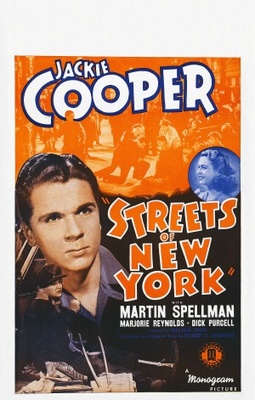 Streets of New York movie poster (1939) poster
