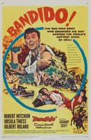 Bandido movie poster (1956) t-shirt #657975