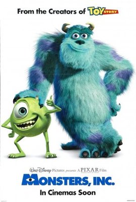 Monsters Inc movie poster (2001) puzzle MOV_63f14d8a