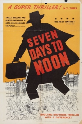 Seven Days to Noon movie poster (1950) Stickers MOV_63fecd98