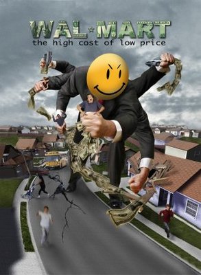 Wal-Mart: The High Cost of Low Price movie poster (2005) canvas poster