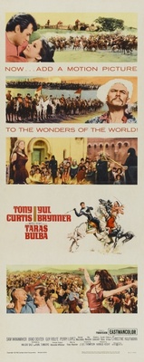 Taras Bulba movie poster (1962) metal framed poster