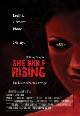 She Wolf Rising movie poster (2010) Stickers MOV_6427d5dc