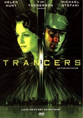 Trancers movie poster (1985) wooden framed poster