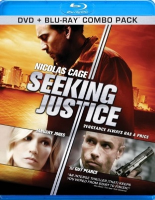 Seeking Justice movie poster (2011) wood print