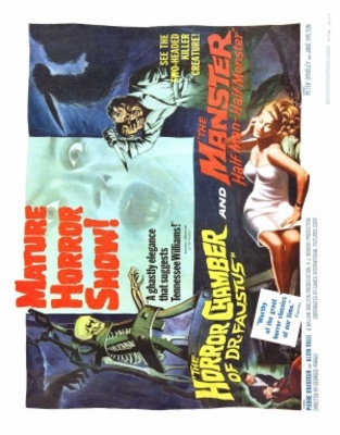 Les yeux sans visage movie poster (1960) metal framed poster