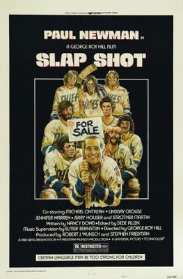 Slap Shot movie poster (1977) poster with hanger