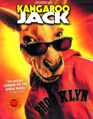 Kangaroo Jack movie poster (2003) metal framed poster