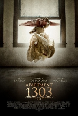 Apartment 1303 3D movie poster (2012) pillow