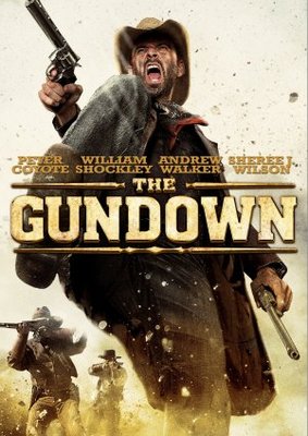 The Gundown movie poster (2010) Stickers MOV_649fcb44