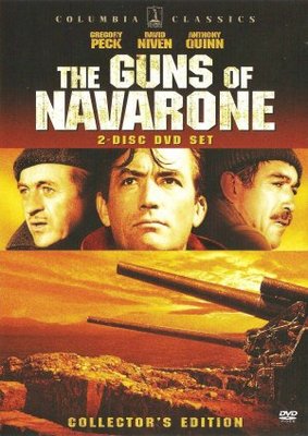 The Guns of Navarone movie poster (1961) wood print