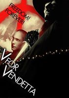 V For Vendetta movie poster (2005) t-shirt #655280
