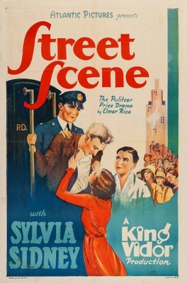 Street Scene movie poster (1931) tote bag