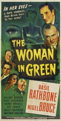 The Woman in Green movie poster (1945) sweatshirt