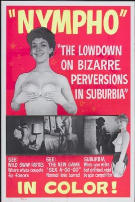 Nympho movie poster (1960) puzzle MOV_64ed661e