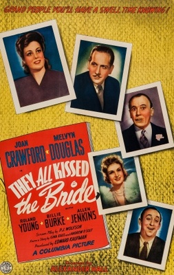 They All Kissed the Bride movie poster (1942) Longsleeve T-shirt