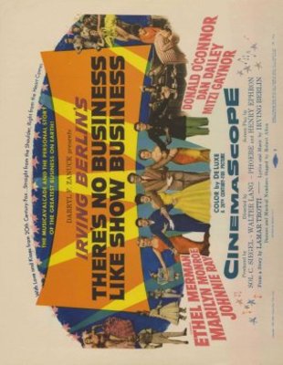 There's No Business Like Show Business movie poster (1954) pillow