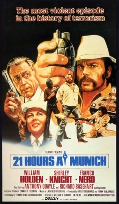 21 Hours at Munich movie poster (1976) canvas poster
