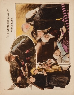 The Midnight Alarm movie poster (1923) wood print