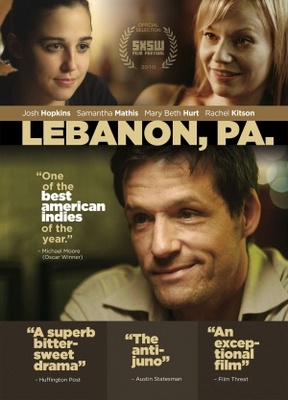 Lebanon, Pa. movie poster (2010) canvas poster
