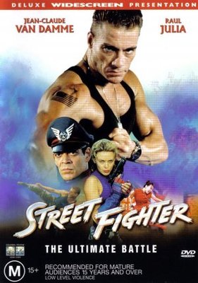 Street Fighter movie poster (1994) wooden framed poster