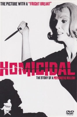 Homicidal movie poster (1961) tote bag