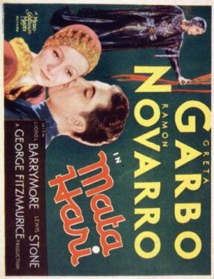 Mata Hari movie poster (1931) wooden framed poster
