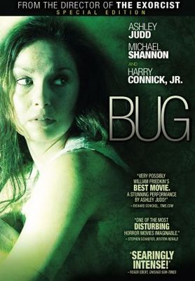 Bug movie poster (2006) pillow