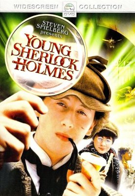 Young Sherlock Holmes movie poster (1985) wood print